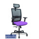 Silla Haches traslack malla negra asiento bali lila - 395TKM840B82B2DB68R6